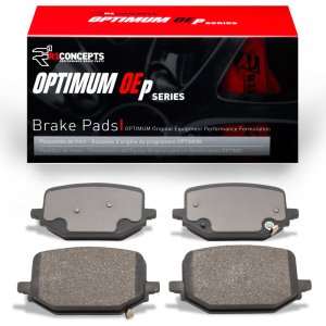Ford Police Interceptor Utility Brake Pads - Rear - R1 Concepts - Optimum OE - `20-`25 Ford Police Interceptor Utility Brake Pads - Rear - R1 Concepts - Optimum OE - `20-`25